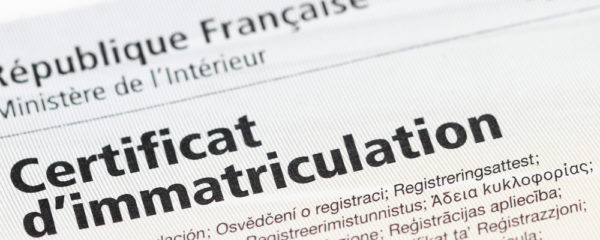 carte grise